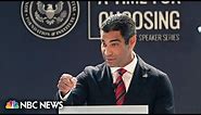 Miami Mayor Suarez gives first speech since launching presidential bid