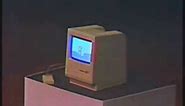 Joven Steve Jobs presenta el primer Macintosh - 1984