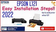 Epson L121 Printer Installation (Easy to Follow)