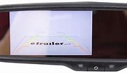 Rear View Safety Backup Camera System - Mirror Monitor - License Plate Mounted Camera Rear View Safe