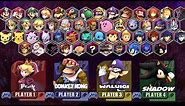 Super Smash Bros Legacy XP - All Characters