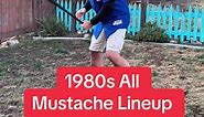 1980s All Mustache Lineup Volume 2 #stance #mlb #80s #stache #fyp