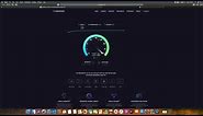 Comcast Xfinity internet speed test