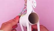 Paper Roll Unicorn Craft