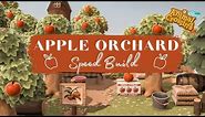 Apple Orchard Speed Build // Animal Crossing New Horizons