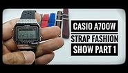 5 Best Straps for the Casio A700W | Strap Fashion Show part 1 #casio