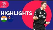 India Stunned By Boult & Henry | India vs New Zealand - Highlights | ICC Cricket World Cup 2019