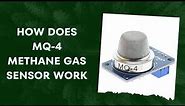 MQ-4 Methane Gas Sensor Module | How does MQ-4 sensor work?