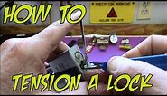 (452) Finding the Right Tension for Lock Picking Beginners