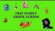 ***FREE DISNEY GREEN SCREEN OVERLAYS | FREE TO USE | NO COPYRIGHT GREEN SCREEN WITH DOWNLOAD LINKS**