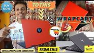WrapCart High-Quality Cool Laptop Skins Collection Unpacking & Proper Installation!!
