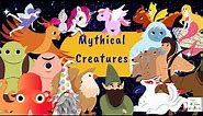 World's Mythical Creatures | Mythology for Kids | Cartoon | #folklore #mythology #PeachPeanutPoppy