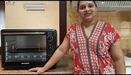 Sharp electric oven review | How to use otg oven for baking cake | How to use otg oven | OTG oven