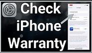 How To Check iPhone Warranty