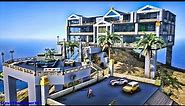 Millionaire's Best Mansion in GTA 5| Let's Go to Work| GTA 5 Mods| 4K