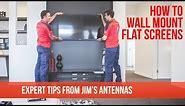 How To Wall Mount a Flat Screen TV - Tutorial