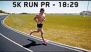 5K RUN PR | 18:29 At 194 Pounds