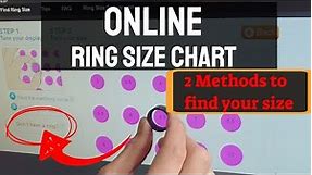 DIY How to Find My Ring Size at Home with a Online Ring Size Chart