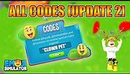 *UPDATE 2*😂 Emoji Simulator All Working Codes | Updates And Codes | Roblox
