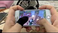 iPhone 5S PUBG Mobile 4 FINGER FULL HANDCAM GAMEPLAY 😱 🔥