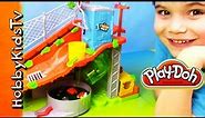 Trash Pack Slime and PLAY-DOH Toy Review! We Play with Ooze with HobbyKidsTV