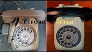 1970 Vintage Rotary Dial Telephone RESTORATION