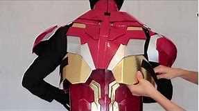 Step by step how to put on IRONMAN costume