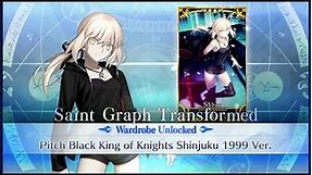 Fate/Grand Order part 1202: Saber Alter's Pitch Black King of Knights Shinjuku 1999 Ver.