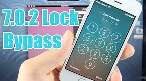 How To Bypass iOS 7.0.2 Passcode Lock & Access iPhone 5S, 5C, 5, 4S & 4!
