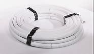 White Schedule 40 Flexible PVC Pipe, Hose, Tubing for Pools, Spas and Water Gardens (3/4" Dia x 10 ft)