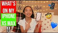 WHAT'S ON MY IPHONE XS MAX!! Vlogmas Day 19!! Nicole Laeno