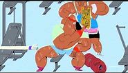 Protein Power Sweat | Animated Short