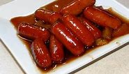 Pineapple-Glazed Cocktail Sausages