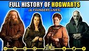History of Hogwarts & All 4 Founders (Slytherin, Gryffindor, Hufflepuff, Ravenclaw) - Harry Potter