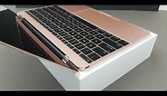 Apple MacBook Rose Gold 12-inch 2016 Unboxing & Firstlook