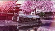 RX 7 Mazda Japan Cherry Blossom Live Engine Wallpaper-720p