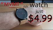 CAGARNY 6850 Business Style Men Quartz Watch - COFFEE | short review | "MVMT" style for just $4,99