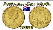 Australia One Dollar Coin Of Queen Elizabeth II 1984 - Know The Worth & Value Of Australian Coin