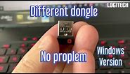 Lost Dongle of Wireless Mouse & Keyboard Logitech? (Different Replacement Logitech Usb Receiver)