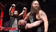 Tensions rise as Roman Reigns and Brock Lesnar appear on "The Highlight Reel": Raw, January 18, 2016