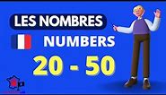 The French LAB - Numbers 20 - 50 | Les Nombres 20 - 50