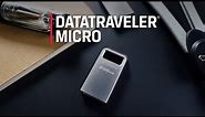 Ultra-Small High-Performance USB Flash Drive - DataTraveler® Micro