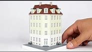Miniature building from Copenhagen, Denmark / N Scale Model