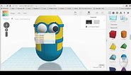 Design a Minion with Tinkercad