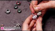 How to Use Bead Aligners with Large Hole Beads to Make Earrings