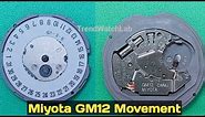 How To Disassemble and Assemble Miyota GM12 Quartz Watch Movement.