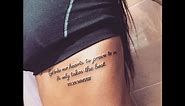 Bible Quote Tattoos - 15 Most Inspirational Scripture Tattoos
