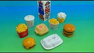 MCDONALD'S CHANGEABLES 1988 TRANSFORMING FOOD TOY COLLECTIONS