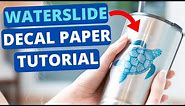 The Only Waterslide Decal Paper Tutorial You'll Ever Need