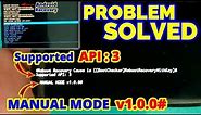 how to fix ANDROID in RECOVERY MODE ★Supported API 3★ MANUAL MODE v1.0.0#